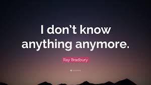 Bradury quote