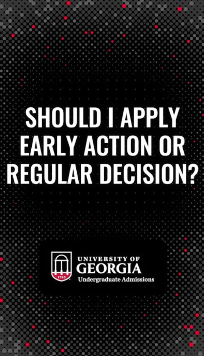 should I apply early action or regular decision graphic